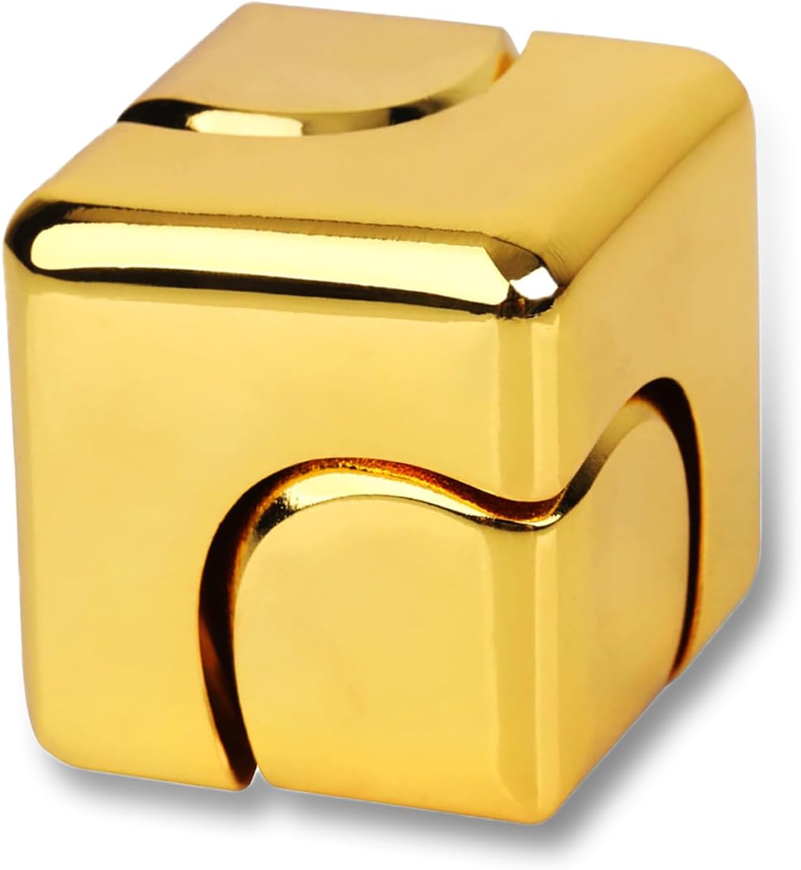 Fidget Spinner Toys Cube Adults, Easter Basket Stuffers for Teens Metal EDC Cool Desk Gadgets Office Toys Small Anxiety Figette Sensory Toy, ADHD Tool Fingears Figet Stress Valentine Gift for Boys