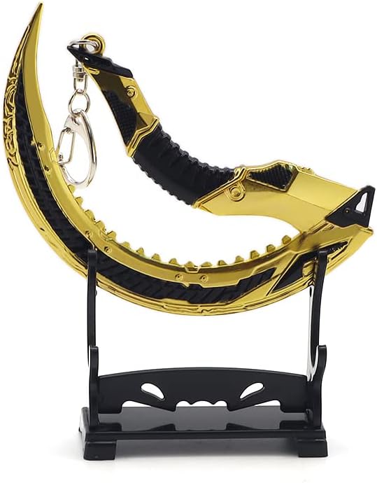 Superbuybox Apex Seer Heirloom Fist Sickle Metal Action Figures Desk Motion Toys Game Collection Decoration Gift (Apex Seer Heirloom Fist Sickle 4.7'')