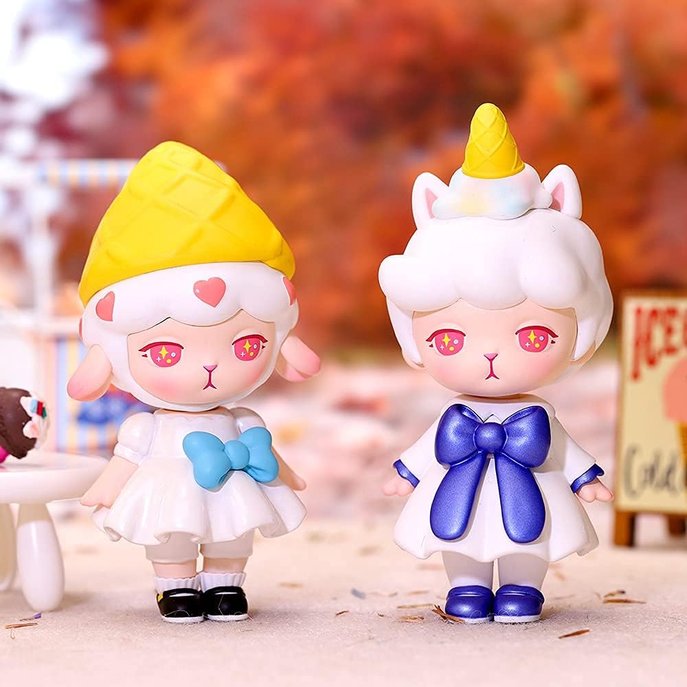 POP MART Bunny Series Collection Zodiac Art 12PC Exclusive Action Figure Box Toy Bulk Box Popular Collectible Art Toy Cute Figure Creative Gift, for Christmas Birthday Party Holiday