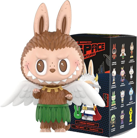 POP MART LABUBU Space Adventure Series 1PC Blind Box Toy Box Bulk Popular Collectible Random Art Toy Hot Toys Cute Figure Creative Gift, for Christmas Birthday Party Holiday