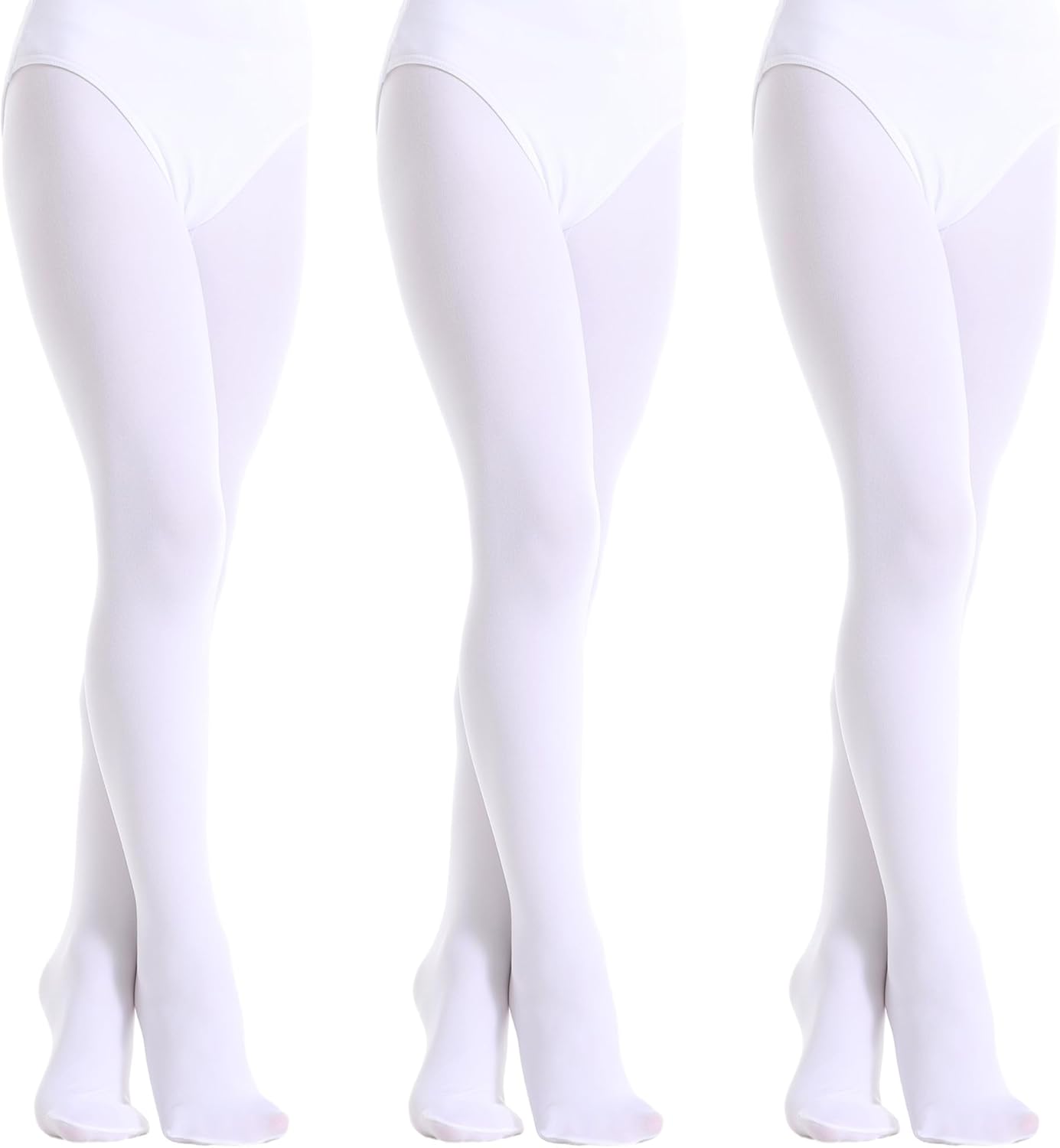Toddler Girls Tights Dance Ballet Footed Leggings Ultra Soft Stockings for Kids Students