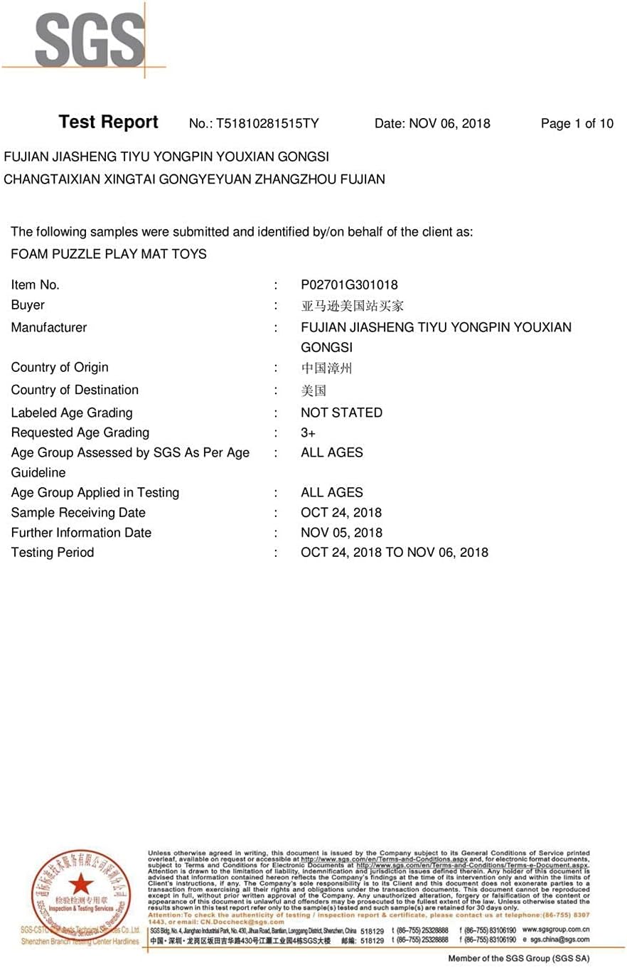 MQIAOHAM® 25 Pieces Puzzle Play Mats, Soft Baby Play Mat, Kids Interlocking Foam Floor Tiles, Toddlers Carpet Playmats G301025-101103112