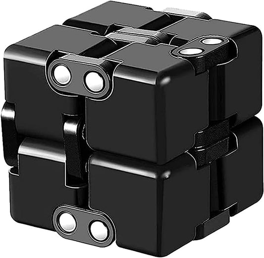 1 Packs Infinity Cube Toy Stress Relieving Fidgeting Game for Kids and Adults,Cute Mini Unique Gadget Anxiety Relief Kill Time Magic Puzzle Flip ADD, ADHD, Killing