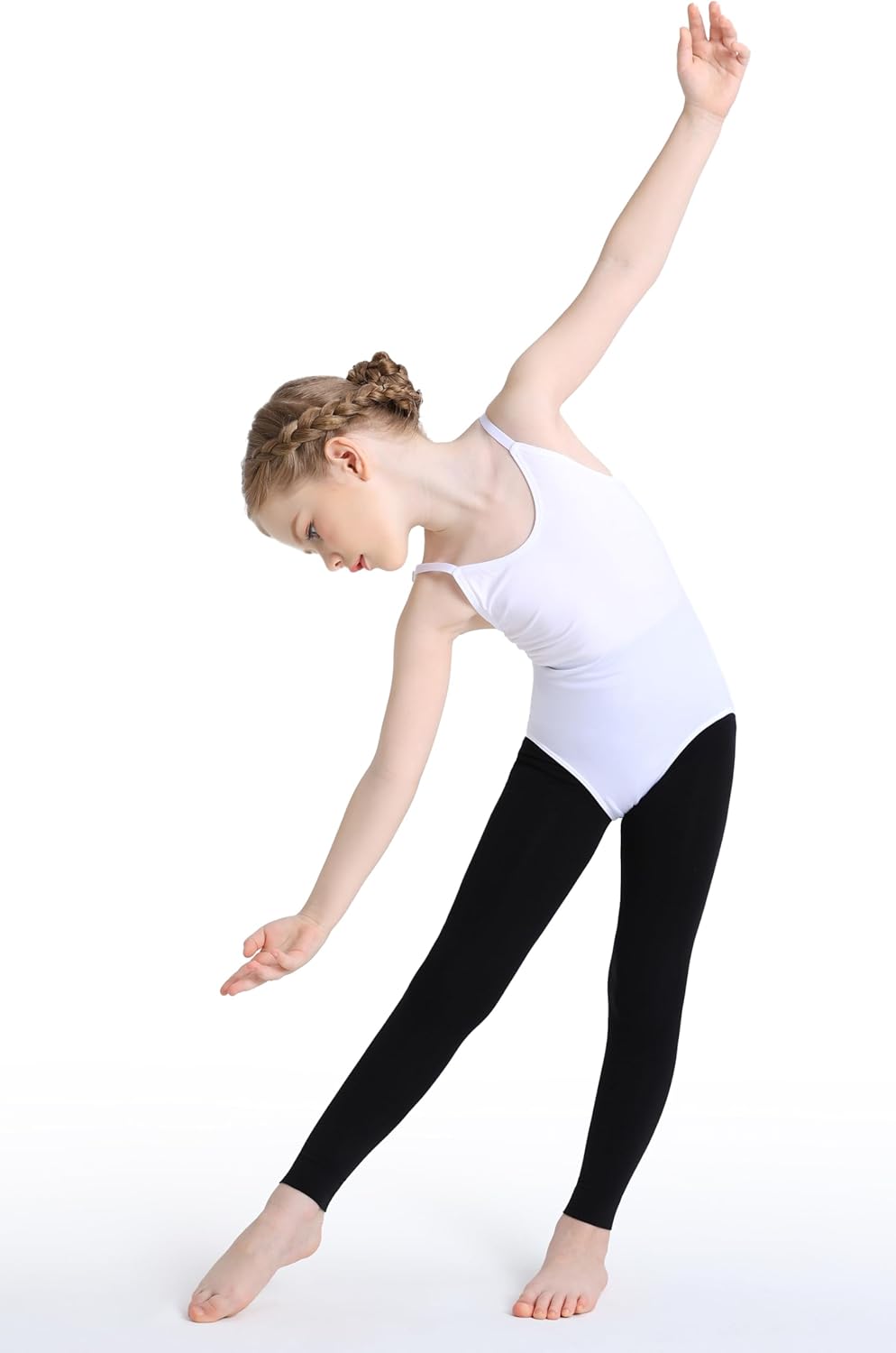 Girls Tights for Ballet Dance School Students Super Soft Stockings Leggings (Toddler/Kids)