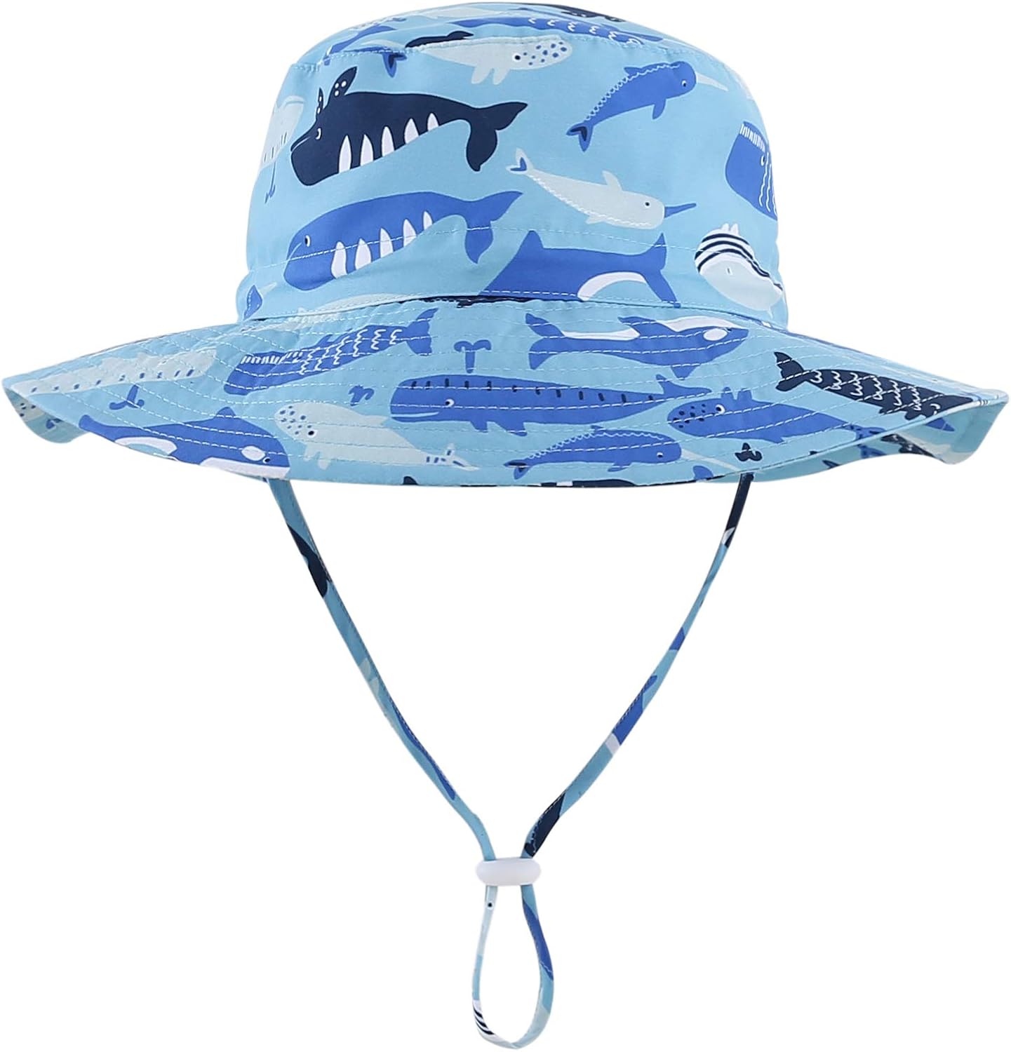 Home Prefer UPF50+ Wide Brim Sun Hat Boys Girls Sun Protection Hat Zoo Beach Swim Safari Bucket Hat for Baby Toddler Kid