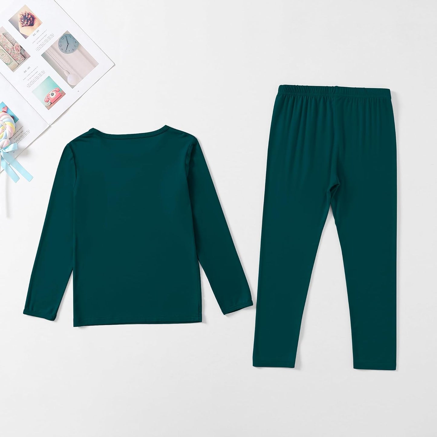 Jimonda Baby Boys Girls Pajama Sets Toddler Sleepwear Cool Jammies 2pcs Viscose from Bamboo PJs 18M-8Y