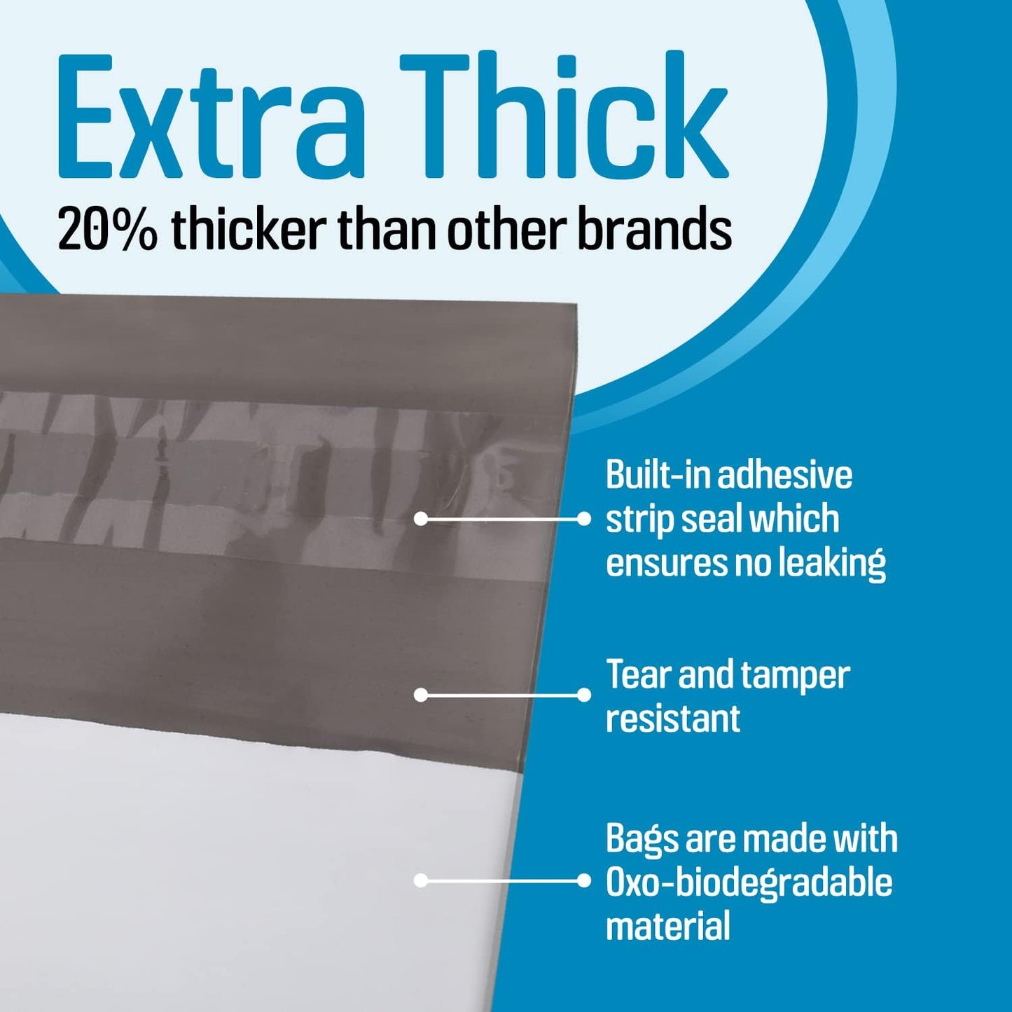 IMPRESA Disposable Adult Diaper Bags - 75-Pack, 12 x 15 in, Unscented - Odor-Proof, Leak-Proof & Tear-Resistant - Extra-Thick Bags for Adult Diapers & Incontinence Pads