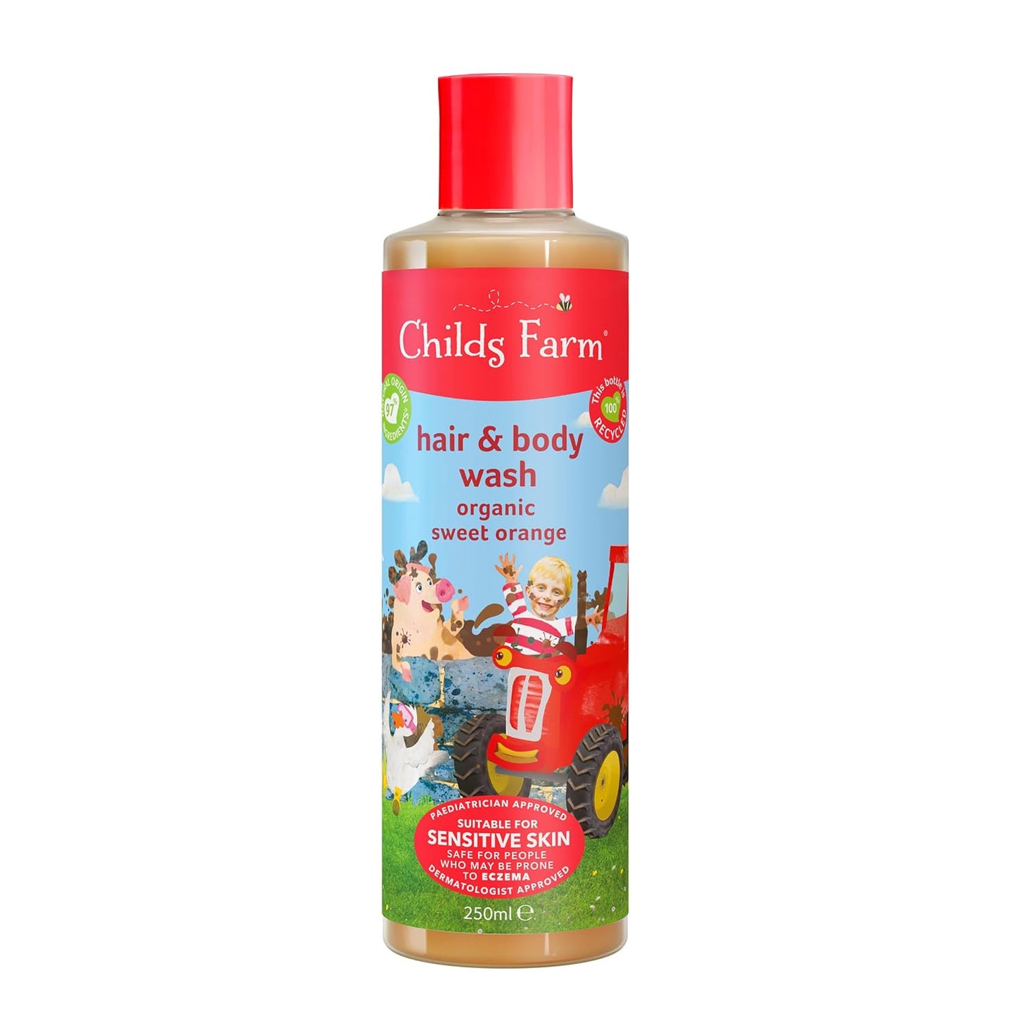 Childs Farm hair & body wash organic sweet orange 250ml