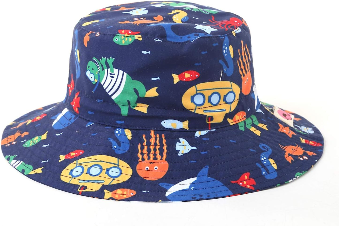 Home Prefer UPF50+ Wide Brim Sun Hat Boys Girls Sun Protection Hat Zoo Beach Swim Safari Bucket Hat for Baby Toddler Kid