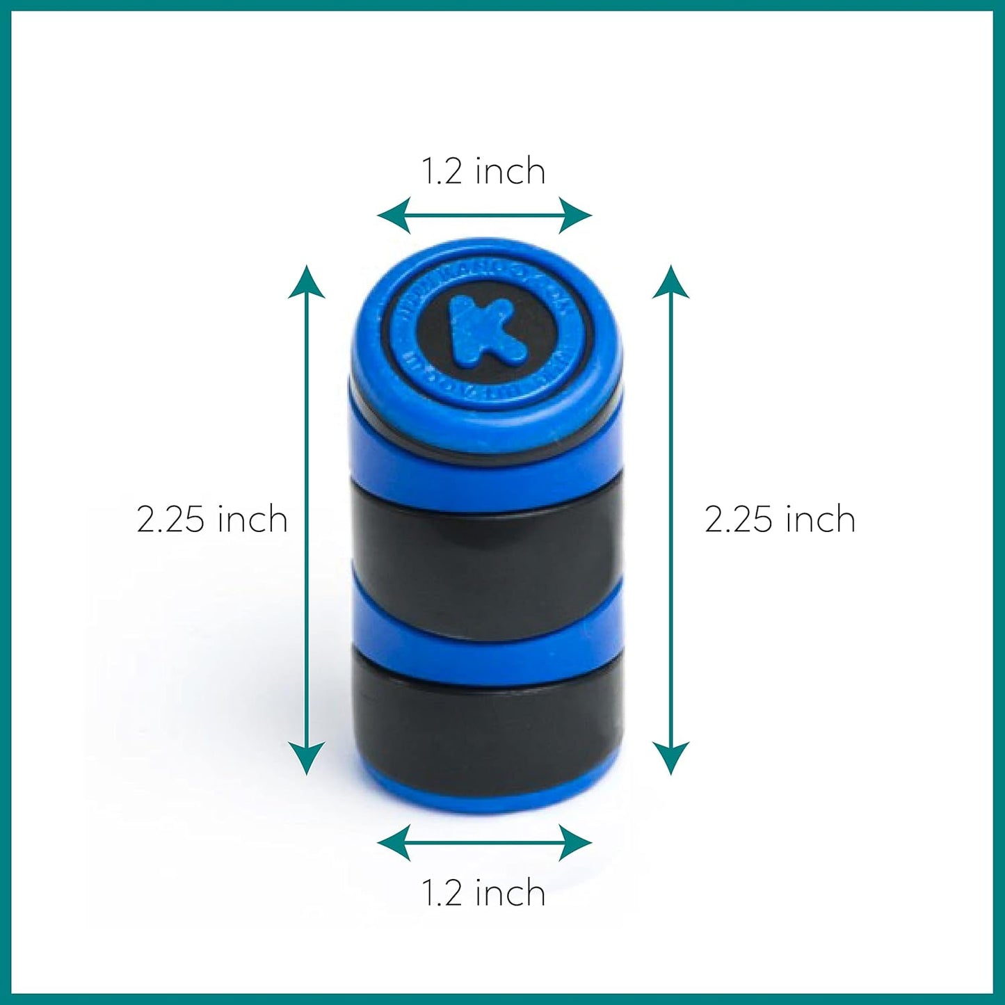 MOOV Mini Fidget Toy, Relieve Anxiety and Stress. Small, Discrete, one Hand use. Relaxing Smooth Movement. Pocket Friendly. Improve Clarity and Focus for Child or Adult. Autism Sensory aid.