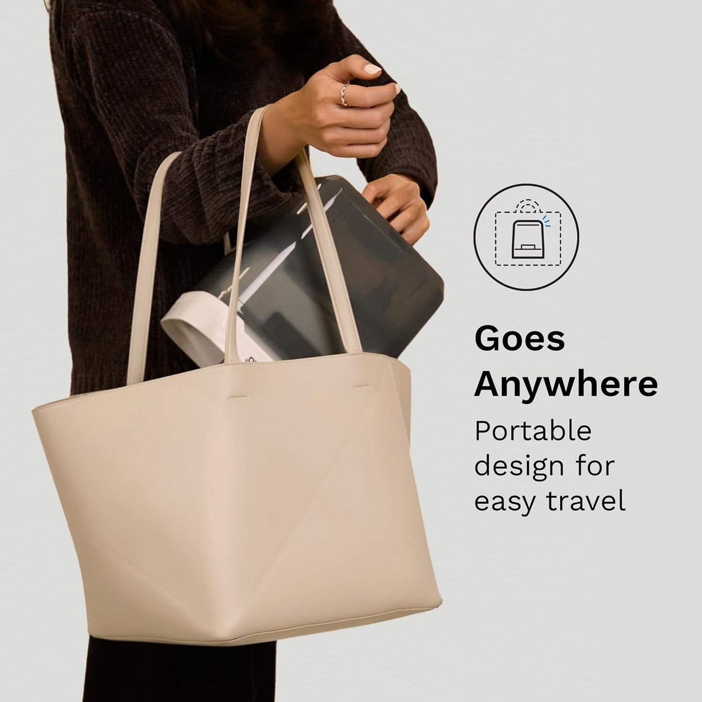 Baby Brezza Portable Baby Bottle Sterilizer Dryer for Travel - Mini Sterilizer Fits Bottles, Pump Parts and Accessories