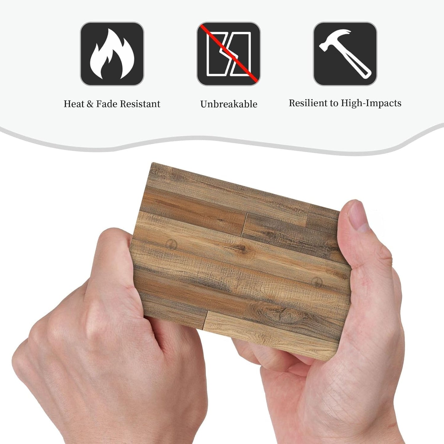 Light Switch Cover Plate Retro Rustic Brown Wood Grain 1 Gang No Device Blank Electrical Wall Plates Faceplate Decorative Switch Plate For Farmhouse Cabin Decor