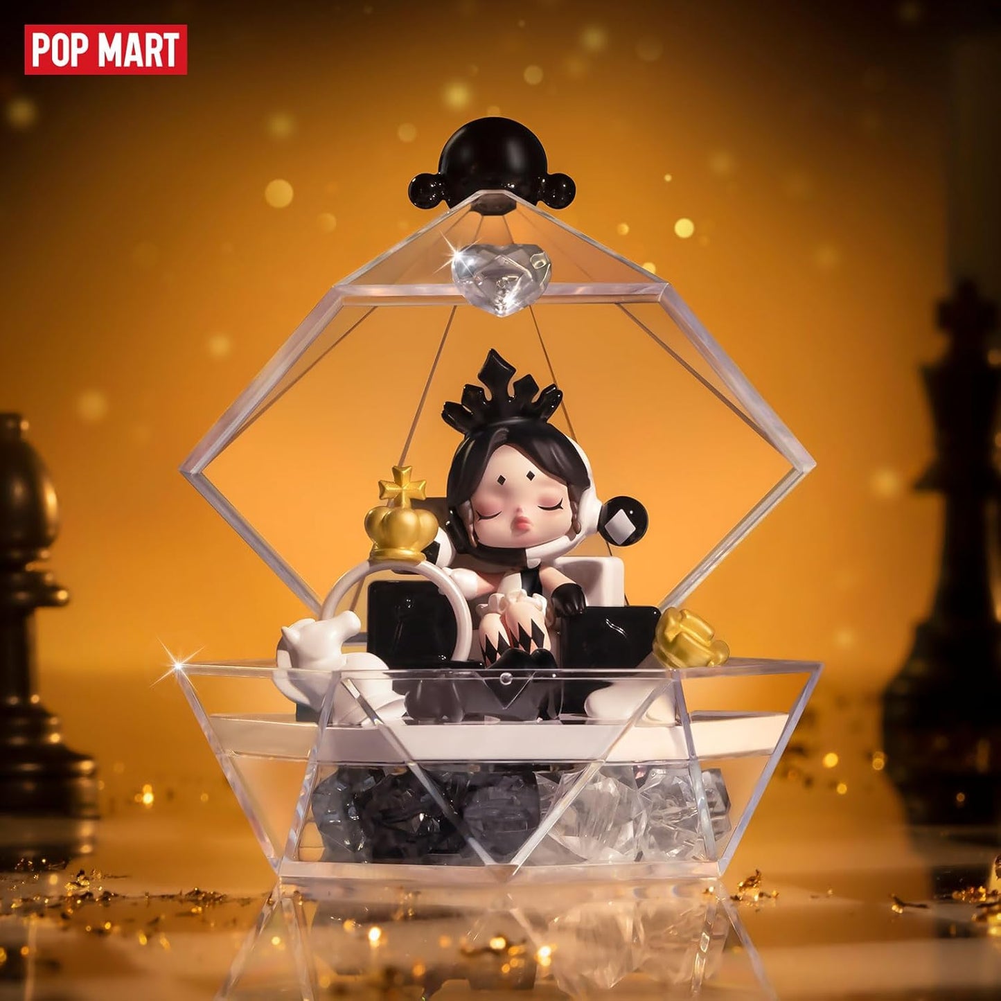 POP MART Crybaby Wishes at Your Fingertips Series Scene Set Blind Box Figures, Random Design Mystery Toys for Modern Home Decorations Indoor, Collectible Toy Set for Desk Accessories, Triple Box