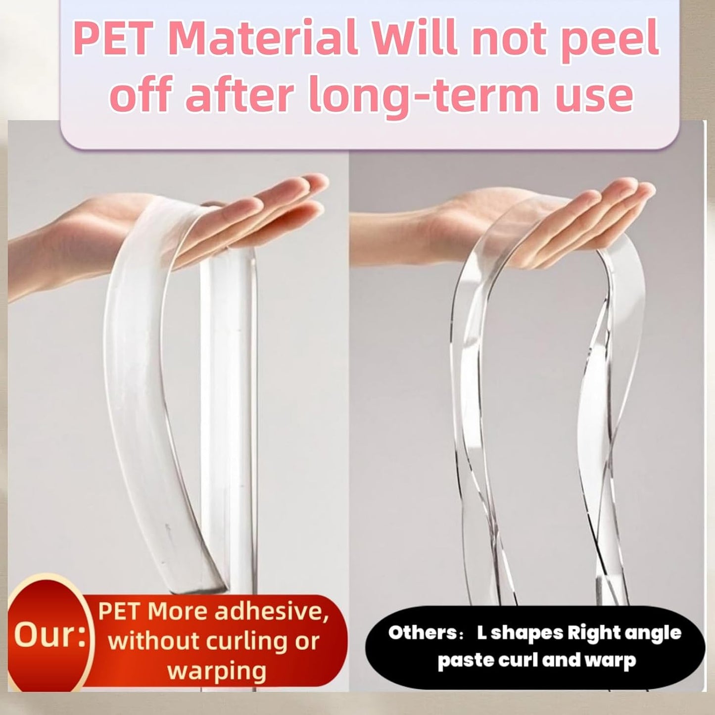 Clear Self Adhesive Edge,1.18in Width x118.2in Length,(3cmx3m) Self-Adhesive Table Edge Guard,Sharp Edge Wrap Cover Tape,Furniture Corner Protectors (thk: 2mm)