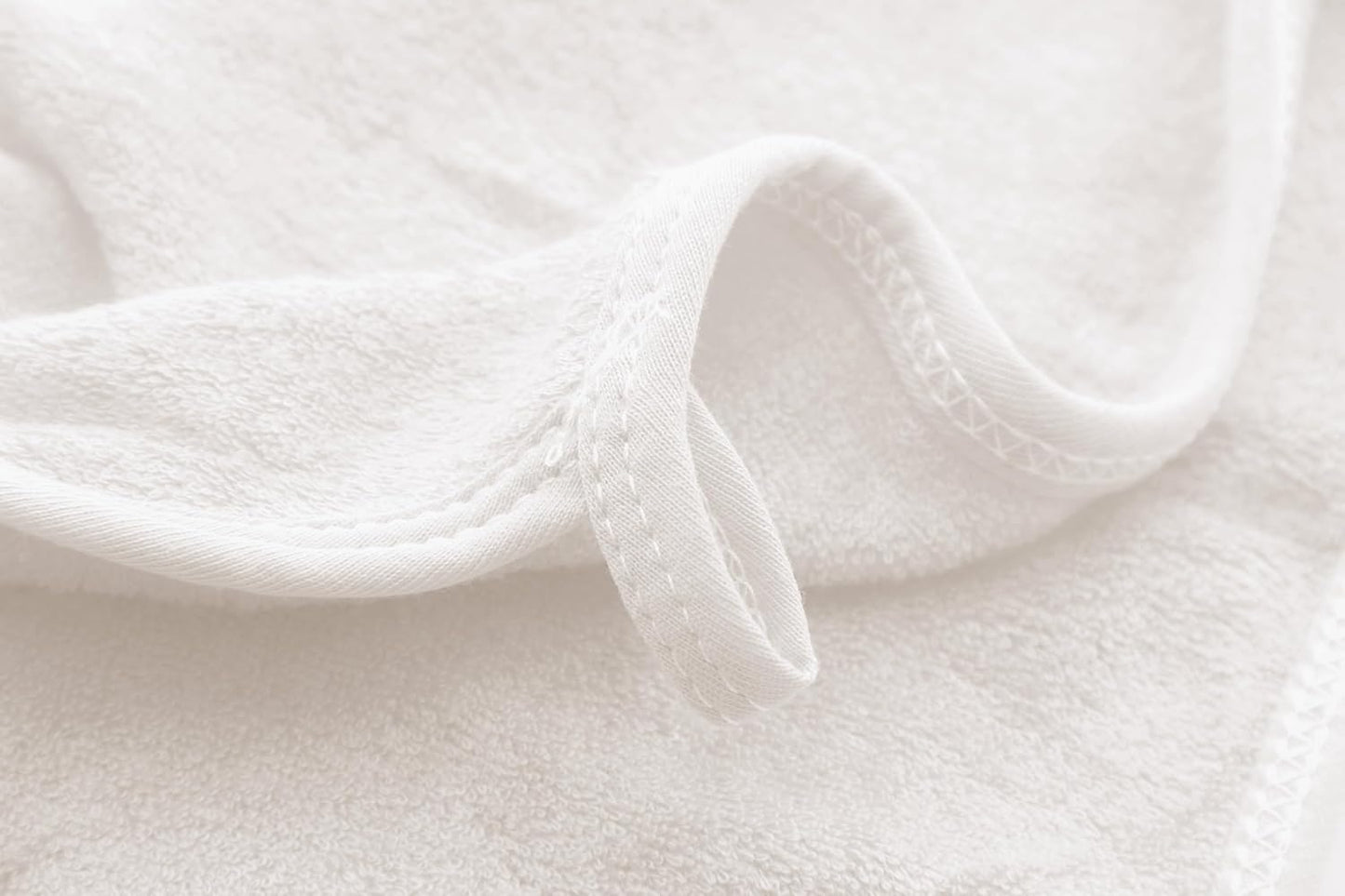 HIPHOP PANDA Baby Washcloths, Rayon Made from Bamboo - 2 Layer Ultra Soft Absorbent Newborn Bath Face Towel - Reusable Baby Wipes for Delicate Skin - Ivory, 30 Pack