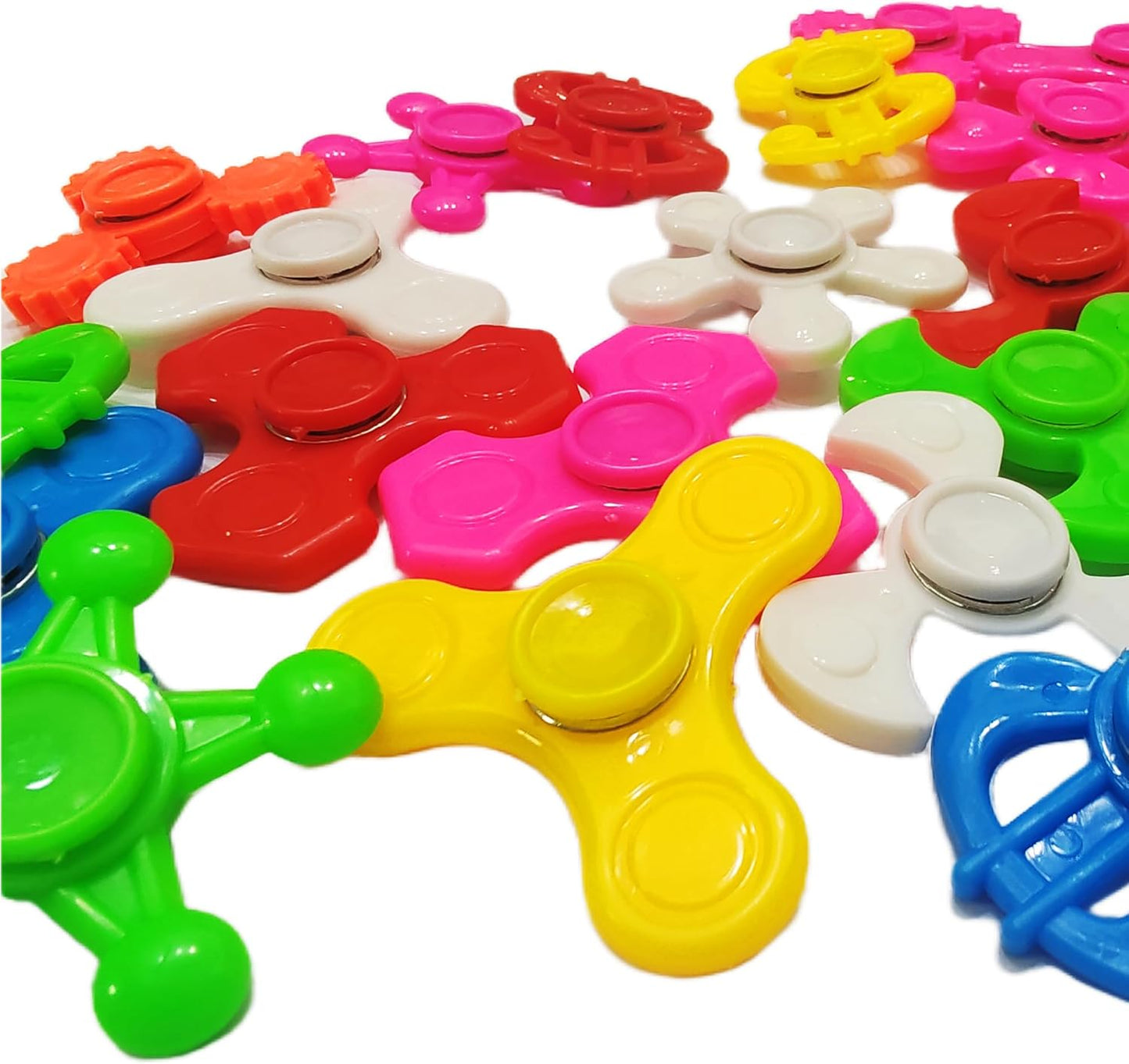 Fidget Spinners Bulk-Mini Fidget Spinner Toys for Kids Teens Adults Birthday Party Favors,Return Gifts,Goodie Bags Stuffers,Party Games,Classroom Rewards Carnival Prizes (24)