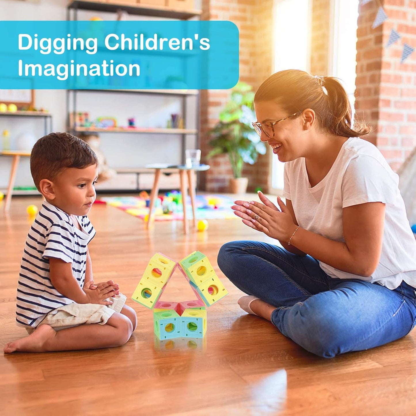 Fidget Toys Kids Building Bocks: 3D Puzzles Boxes Infinity Toy STEM Magic Cubes Cool Stuff Gadgets Birthday Gifts for Ages 12 13 14 15 16 17 18 Year Old Boys Girls Christmas Stocking Stuff Gift Toys