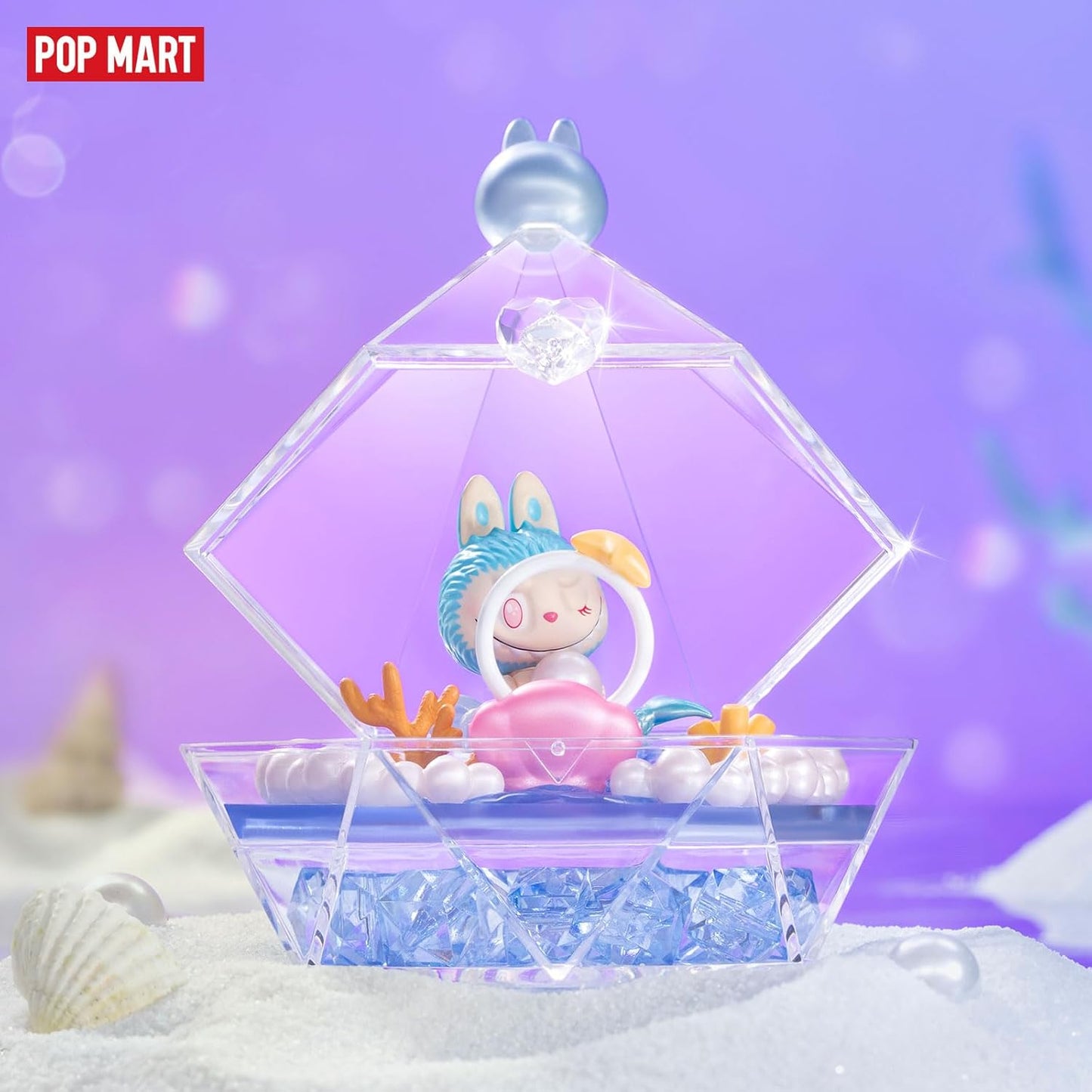 POP MART Crybaby Wishes at Your Fingertips Series Scene Set Blind Box Figures, Random Design Mystery Toys for Modern Home Decorations Indoor, Collectible Toy Set for Desk Accessoriesx, Whole Set