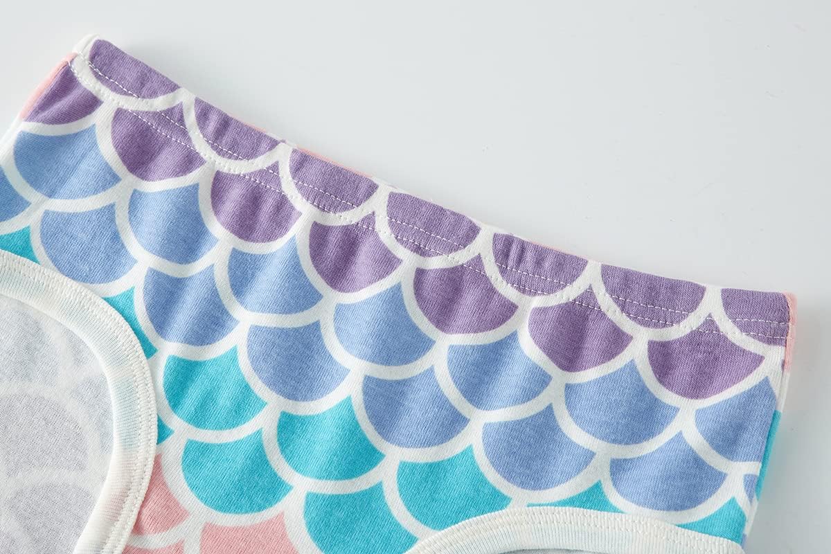 Barara King Little Girls' Soft Cotton Underwear Toddler Undies Kids panties