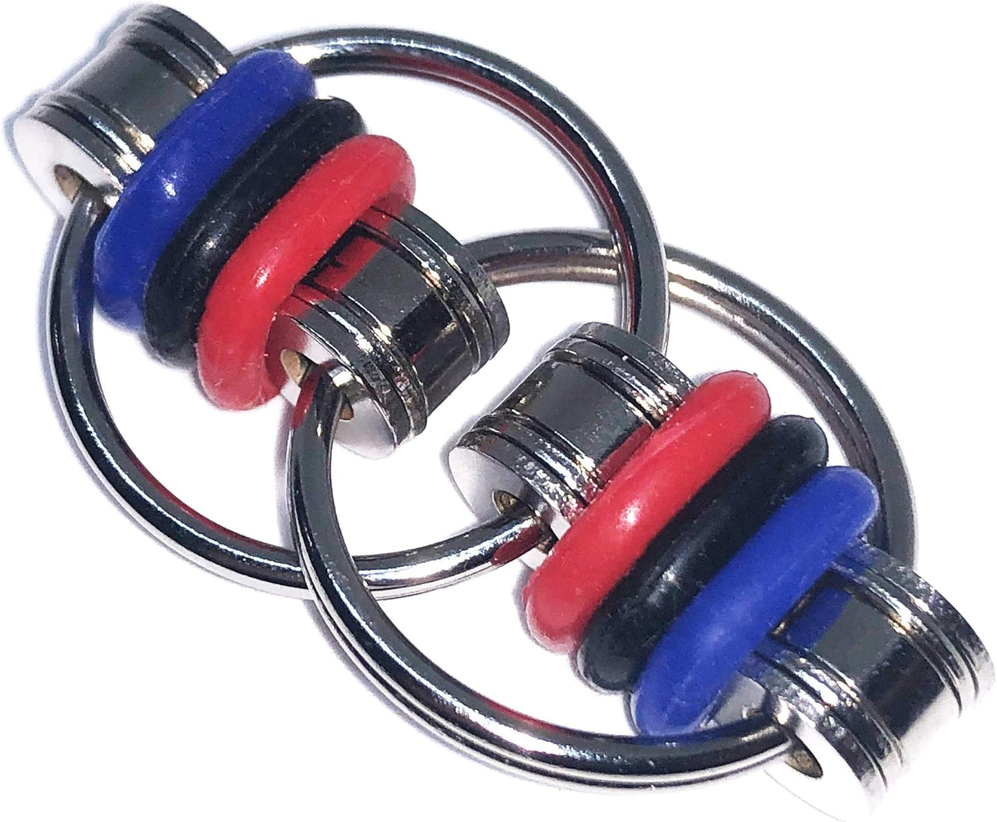 Fidget Toys Roller Chain - Stress Relief Perfect for ADHD, ADD, Anxiety in Classroom, Office, School, Work for Students, Teens, Adults Stocking Stuffers Gifts (3 Piece Style 1)