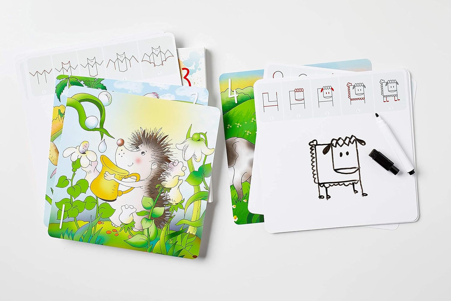 Learning Activity - Drawing with Numbers Educational Game, Perfect for Kids, Preschoolers Who Love Toys, Art and Craft Activities, Gifts for Girls and Boys Ages 3, 4, 5, 6