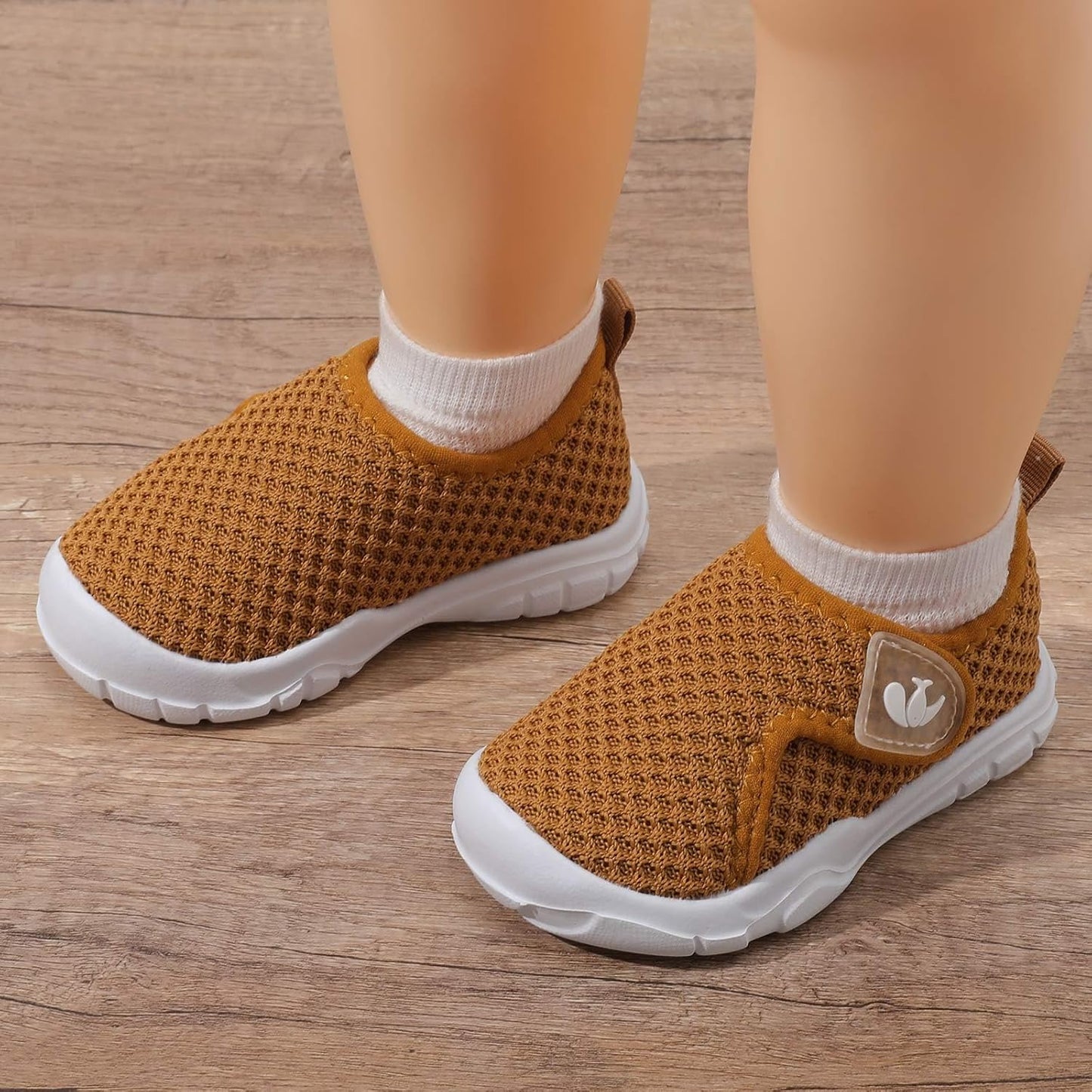 FEETCITY Baby Shoes Boys Girls First Walking Shoes Infant Sneakers Lightweight Slip On Shoe