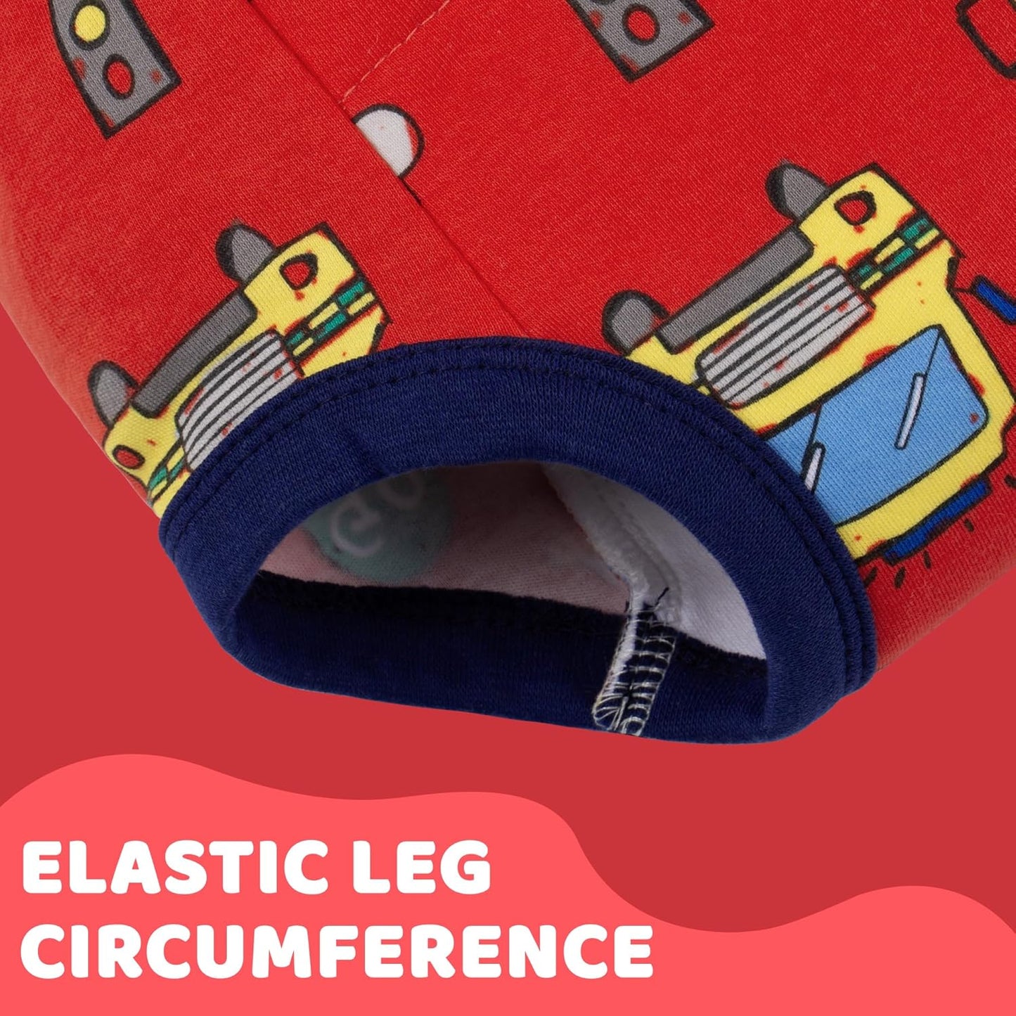 BIG ELEPHANT Toddler Training Pants, Soft Cotton Absorbent Training Underwear for Baby Boys & Girls