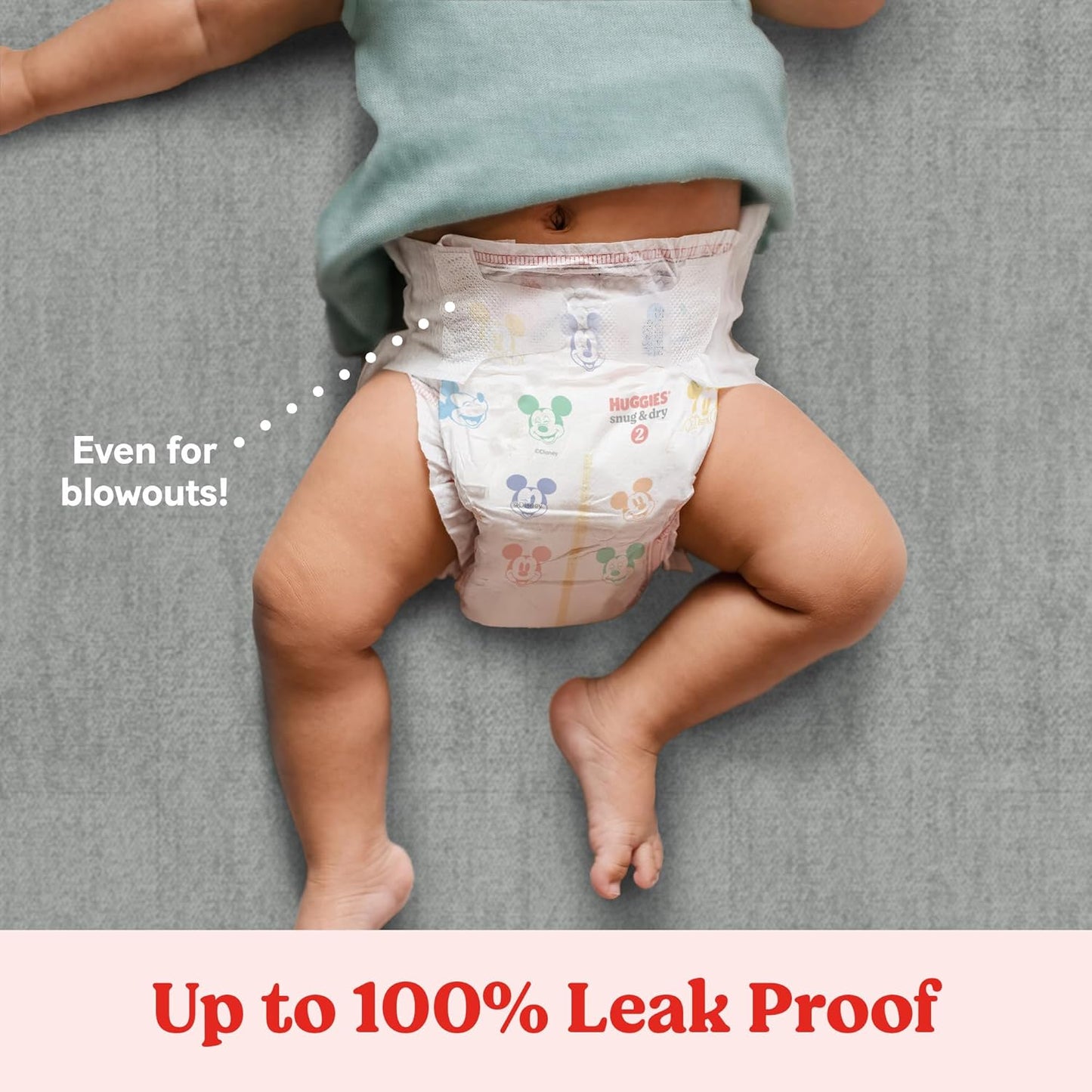 Huggies Snug & Dry Baby Diapers, Size 3 (16-28 lbs), 31 Ct