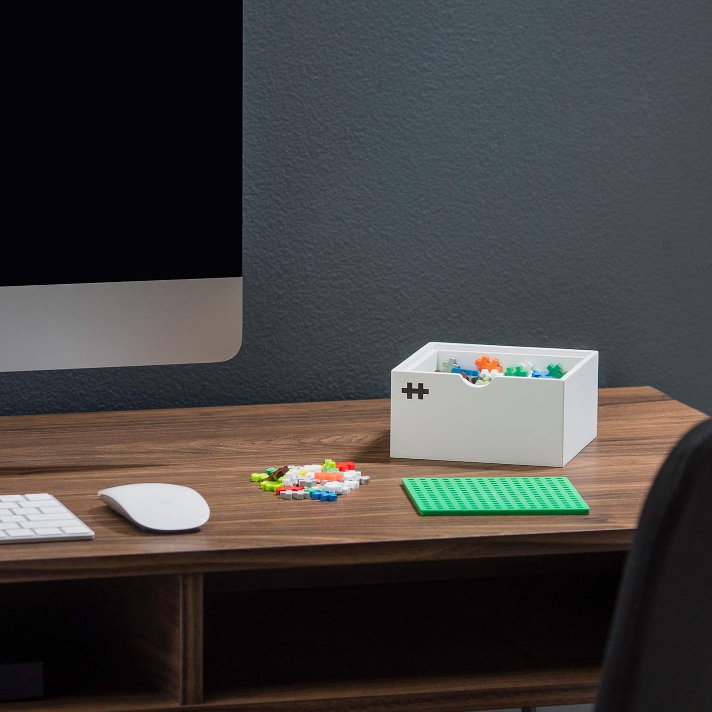 PLUS PLUS - BOKS Windmill - 220 Pieces - Construction Building Office Desk Fidget Toy, Interlocking Mini Puzzle Blocks