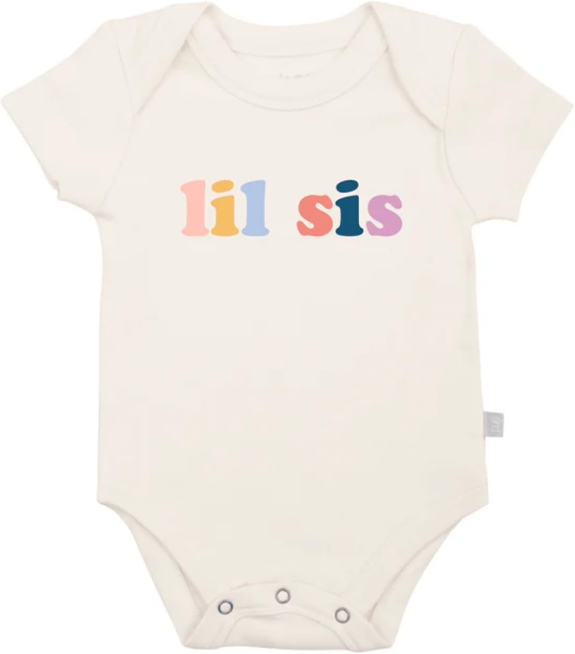 Finn + Emma Organic Cotton Graphic Baby Onesie - Gender Neutral Bodysuits for Babies 0-12 Months in Multiple Sizes and Styles