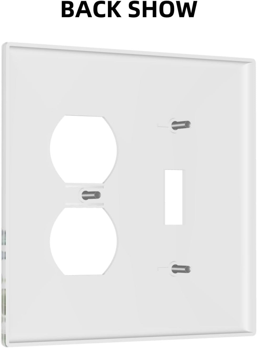 Green Eucalyptus Leaf Plant Herbs Springnature Wallplates 1 Toggle 1 Duplex Switch Plate Electrical GFCI Faceplate Decorative Light Switch Covers for Bed Room Living Room Decor