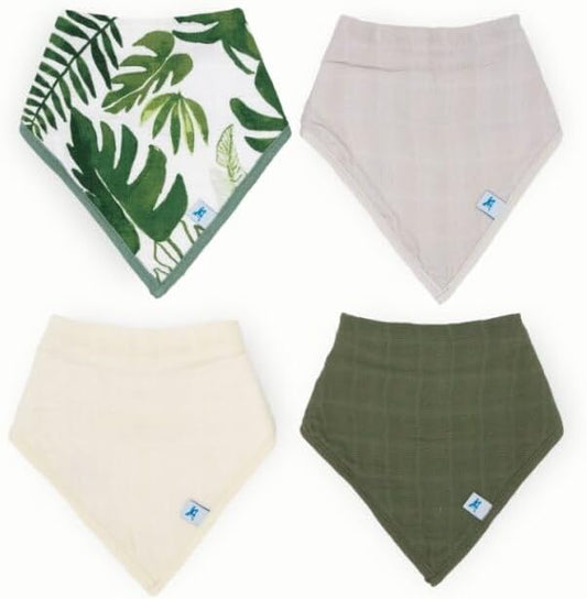 Little Unicorn Cotton Muslin with Fleece Bandana Bib