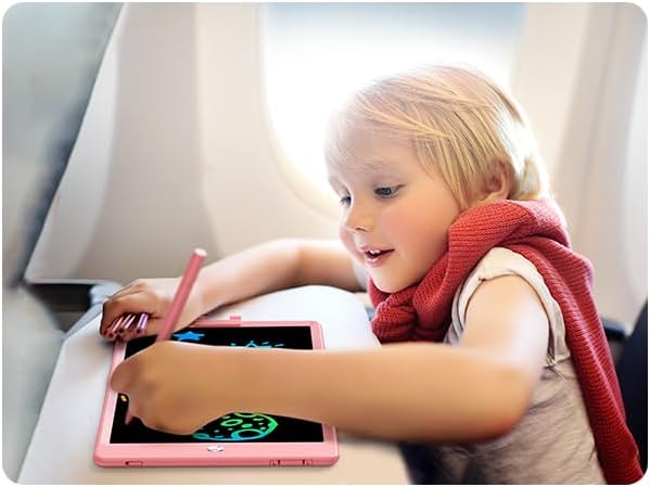 KOKODI LCD Writing Tablet, 16 Inch Colorful Toddler Doodle Board Drawing Tablet, Erasable Reusable Electronic Drawing Pads, Educational and Learning Toy for 3-6 Years Old Boy and Girls