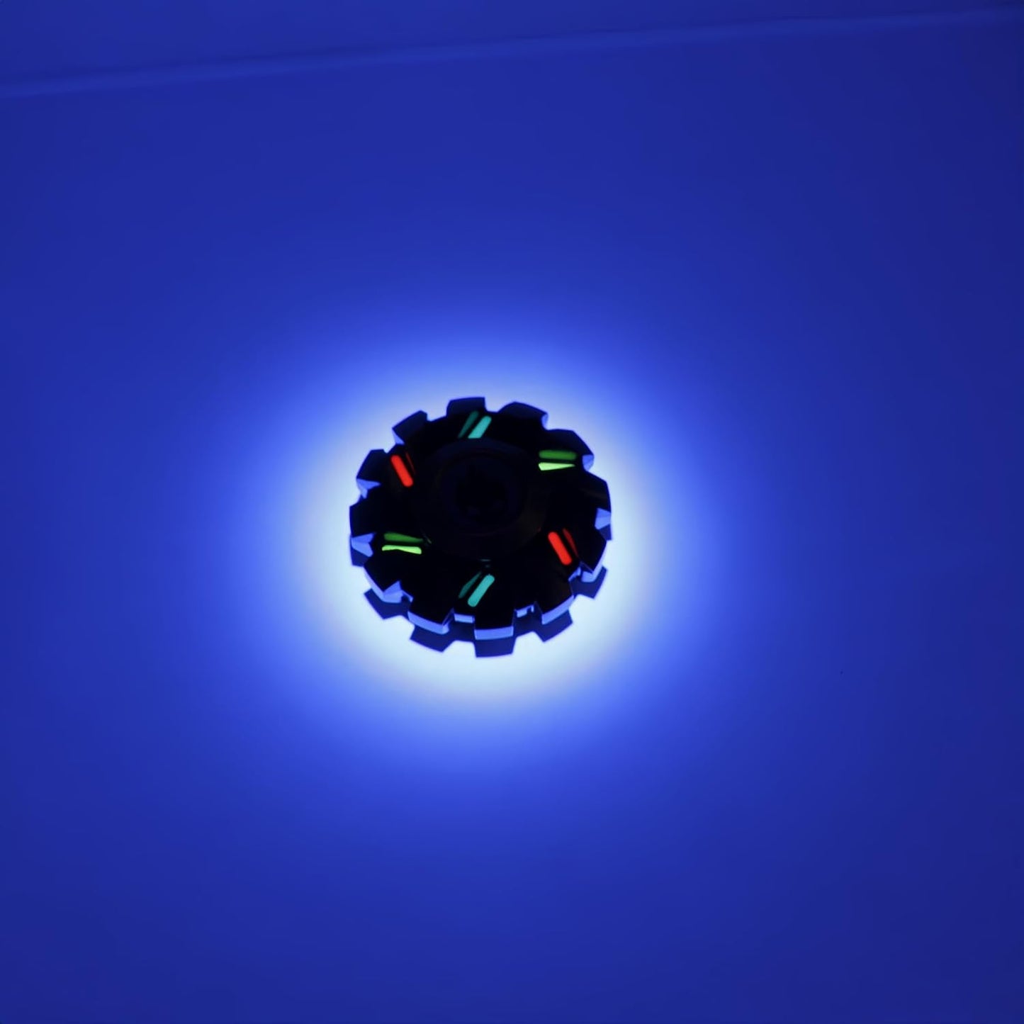 Fidget Spinners, Metal Fidget Toys, Silver Fidget Spinners for Kids and Adults Named Shadow Silver Could Glow in The Dark