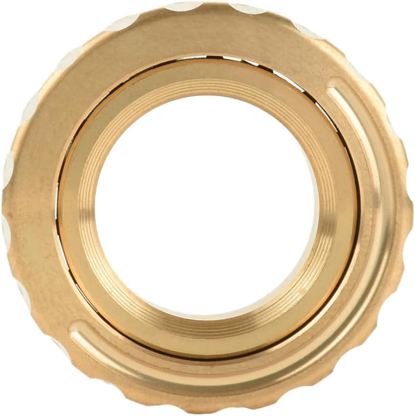 Fidget Rings EDC Fidget Slider Fidget Toys Adults Stress Relief for Adults Magnetic Metal Fidget Anxiety Ring ADHD Toys Haptic(Gold)