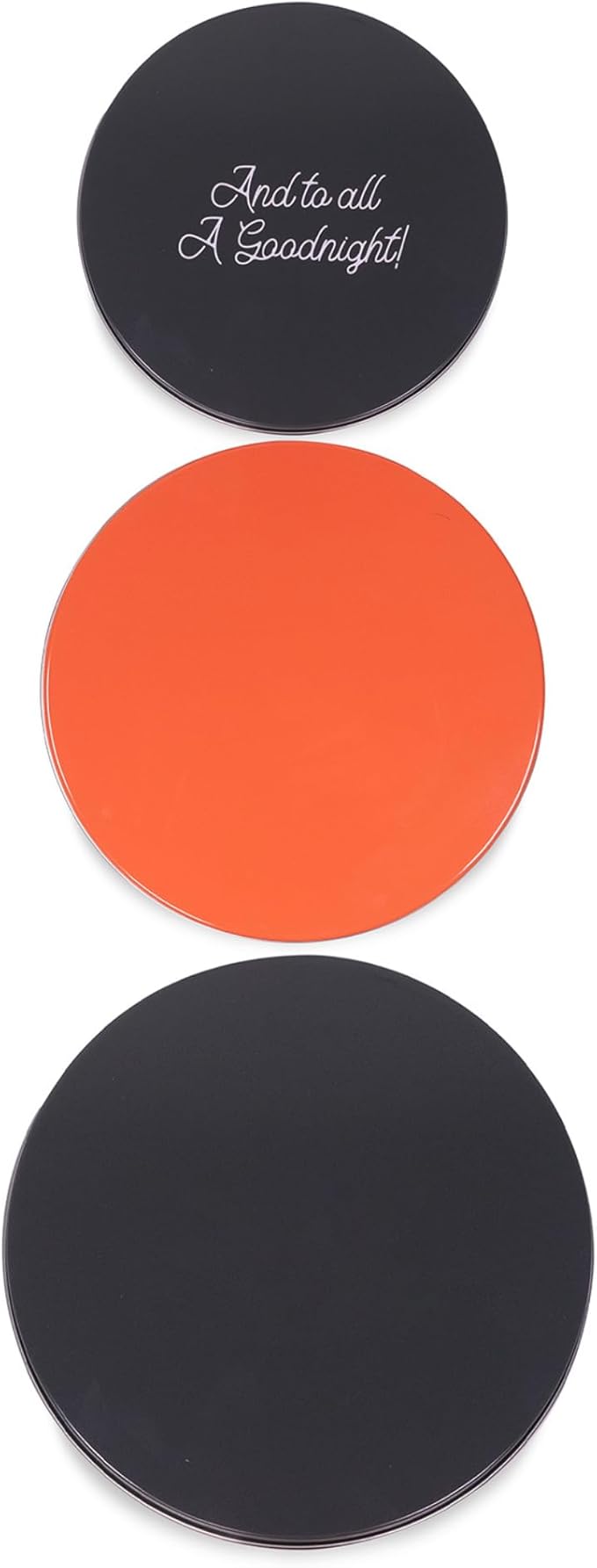 Steel Mill & Co Tin Containers with Lids, 3 Pack Christmas Cookie Tins, Festive Cookie Tins for Gift Giving & Holiday, Large Medium Small, Twas the Night Before Christmas