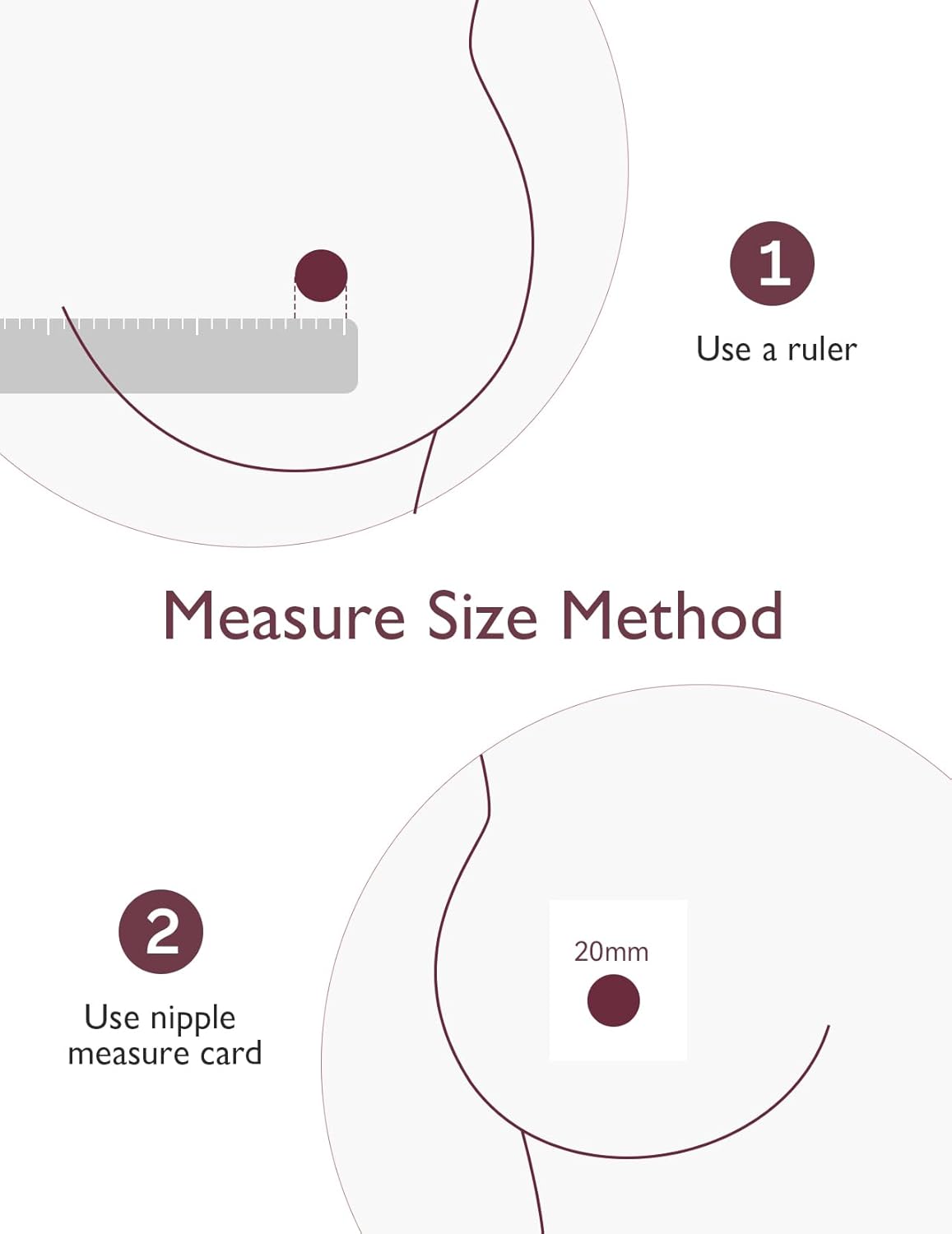 Momcozy Flange Insert 15mm Compatible with Momcozy M5. Original M5 Breast Pump Replacement Accessories, 1PC (15mm)