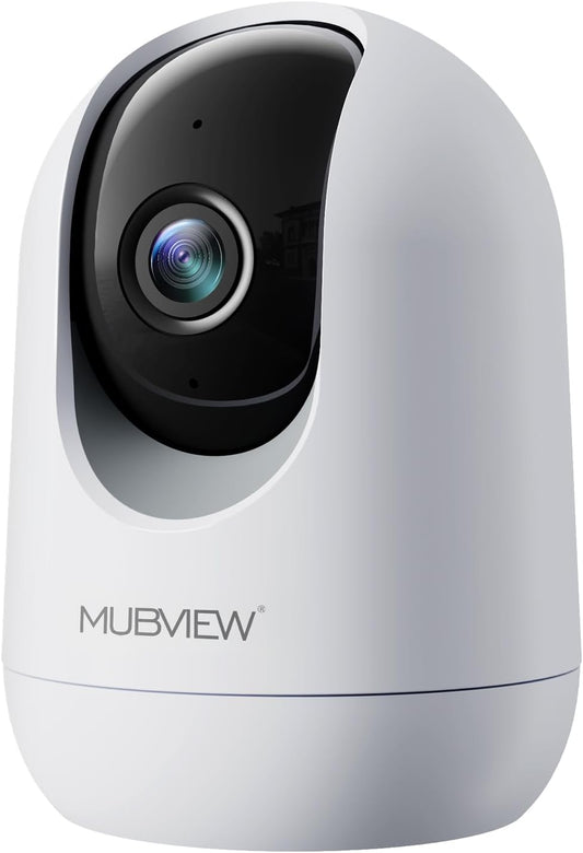 Indoor Security Camera 2K, Pet Camera with Phone App, WiFi Cameras for Home Security Camera for Dog/ Baby Monitor/Elder Pan Tilt, 5/2.4GHz, 24/7, 2-Way Talk, Human Detection, Motion Tracking, Cloud