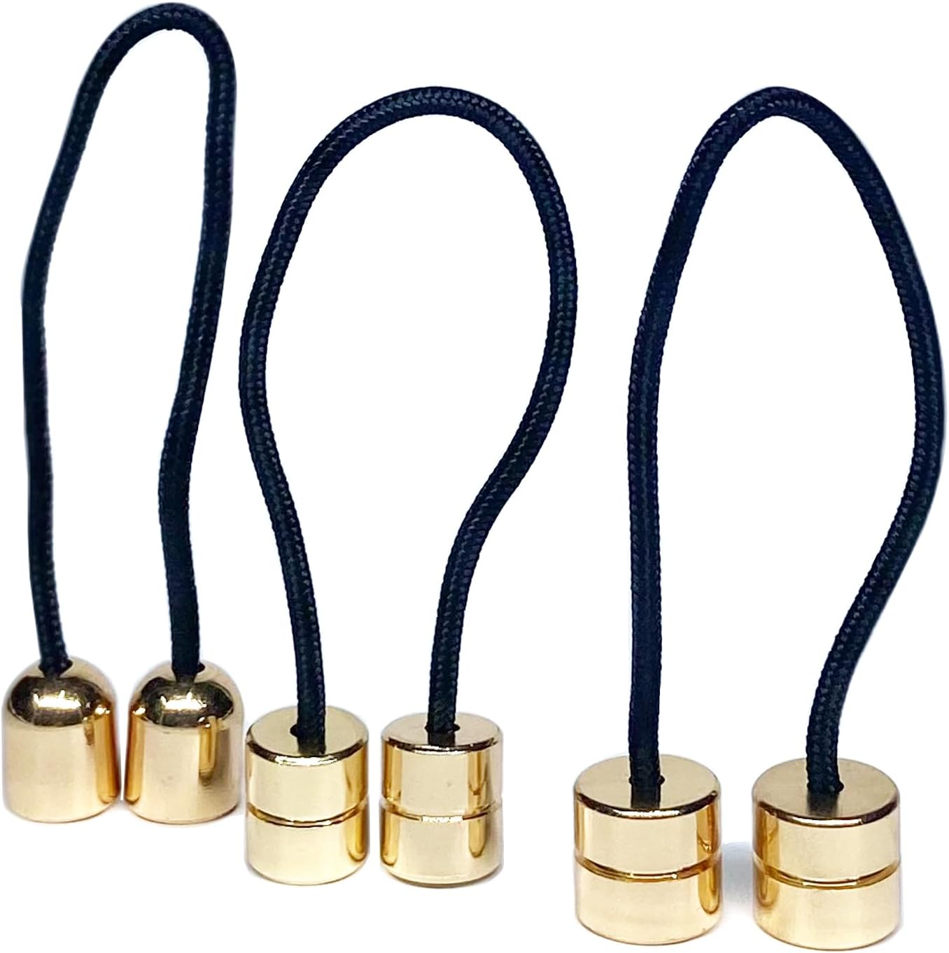 3 Pcs Fidget Beads Fidget Toy Copper Worry Fidget Beads Spin Bump EDC Novelty and Gag for Men Women Teens Skill Players (Cylinder)