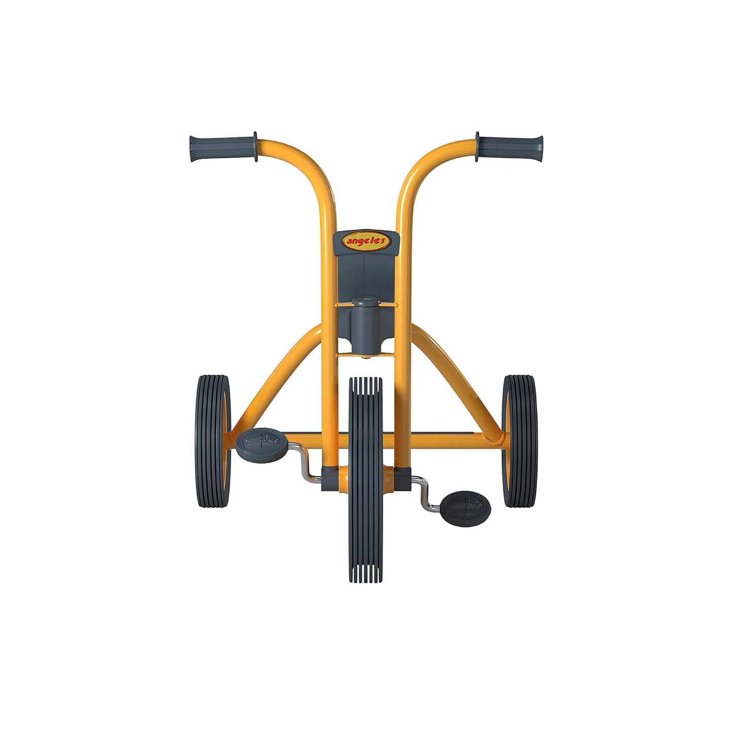 Angeles MyRider Midi 14.5" Toddler Tricycle, Adjustable Kids Tricycle with Rubber Wheels, Yellow/Black