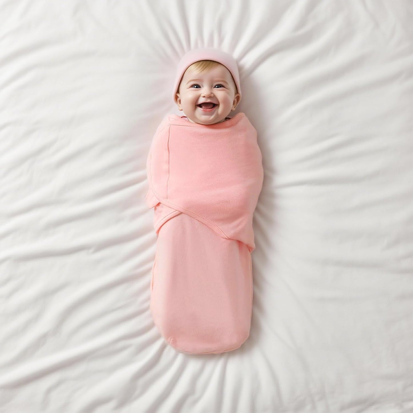 Baby Swaddle Blanket for Boys Girls, 3 Pack Infant Sleep Sacks, 0-6 Months Cotton Newborn Sleeping Bag