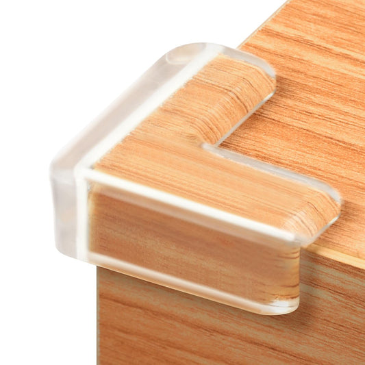 Corner Guards (20 Pack) Clear Corner Protectors | High Resistant Adhesive Gel | Best Baby Proof Corner Guards | Stop Child Head Injuries | Tables, Furniture & Sharp Corners Baby Proofing (L-Shaped)