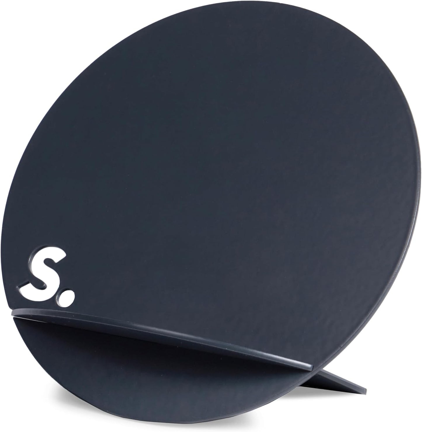 Speks Show Off Stand - Double Sided, Powder Coated Steel Magnetic Display Board - Grey - Magnets Sold Separately