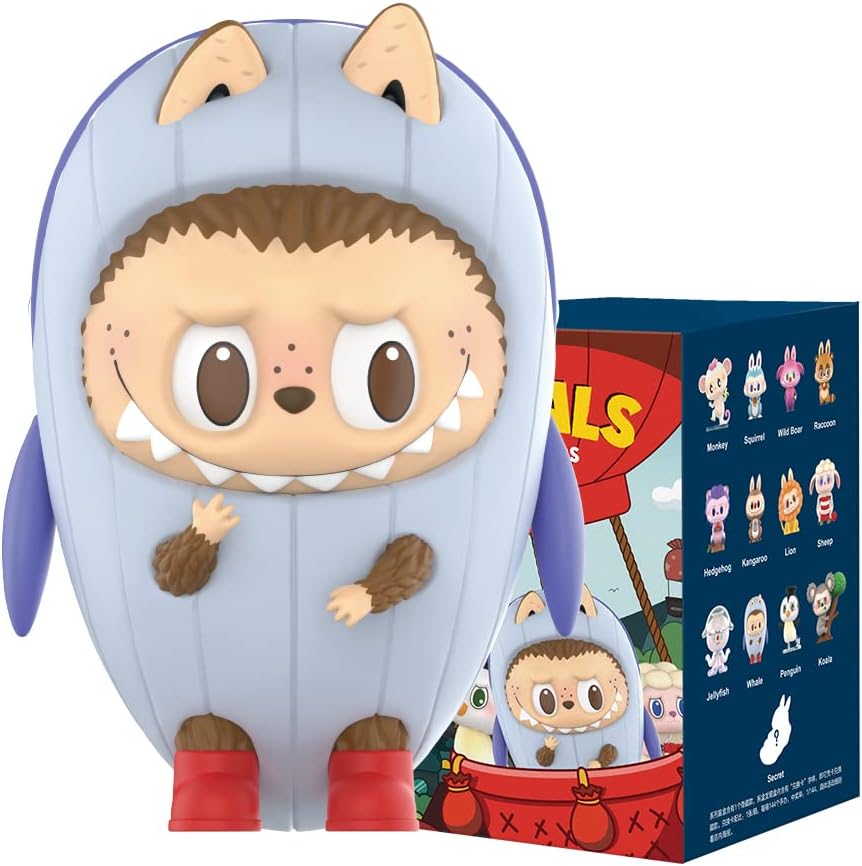 POP MART The MONSTERS Animals Series, The MONSTERS Blind Box Figures, Random Design Action Figures Collectible Toys Home Decorations, Holiday Birthday Gifts for boys and girls, Single Box