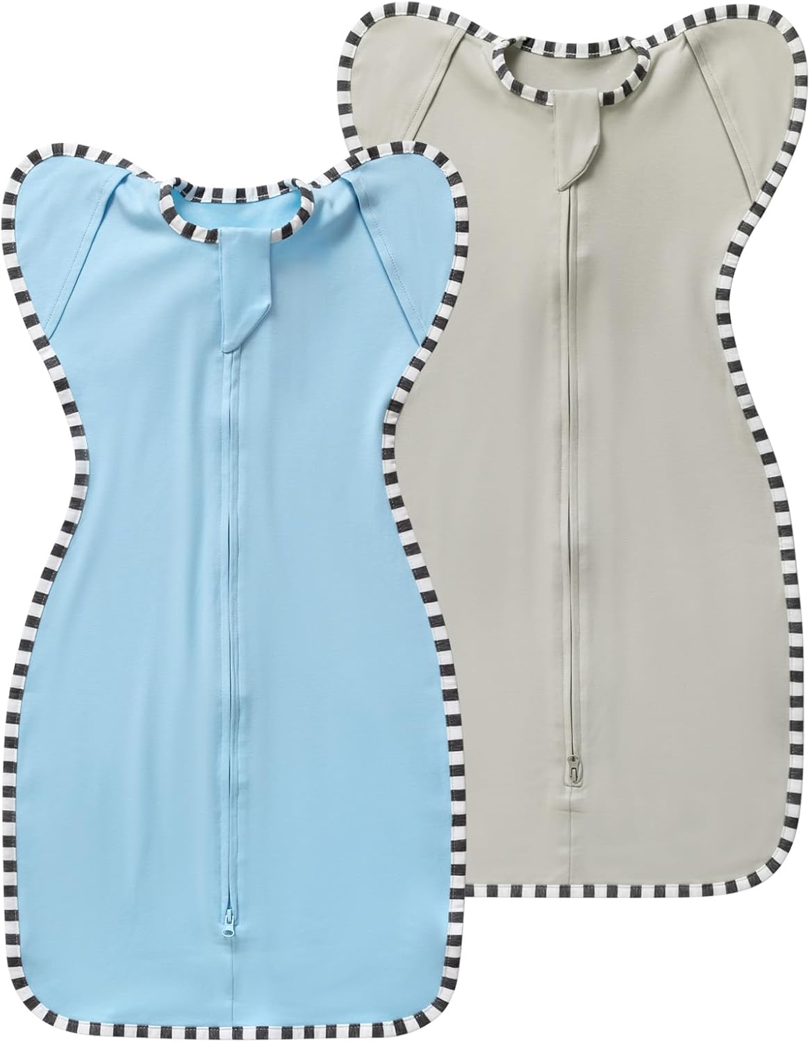 Baby Transition Swaddle 2-Pack, Newborn Sleep Sack, Arms Up Design (Arms In/Out), Infant Swaddle for Boys Girls