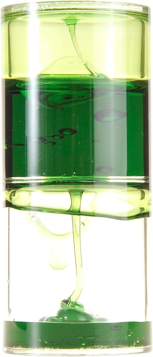 PowerTRC Liquid Motion Spiral Timer Fidget Calming and Soothing Desktop Toy Sensory Visual Toy Beautiful Ooze Tube for Autism, Anxiety & ADHD