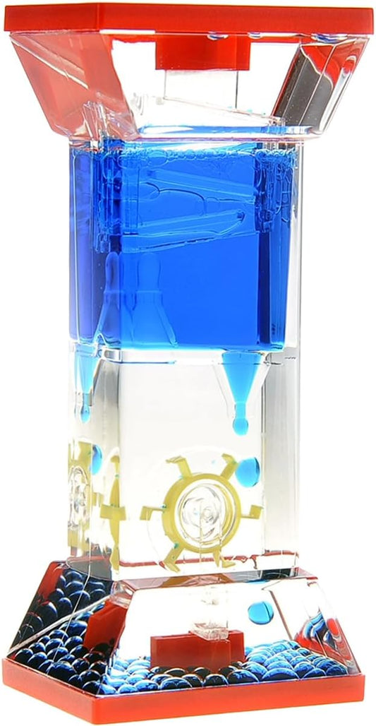 PowerTRC Liquid Motion Bubbler Sensory Toy, Fidget Toy for Desk Tops | Calming and Relaxing ADHD, Anxiety, and Autism Toy for Kids and Adults