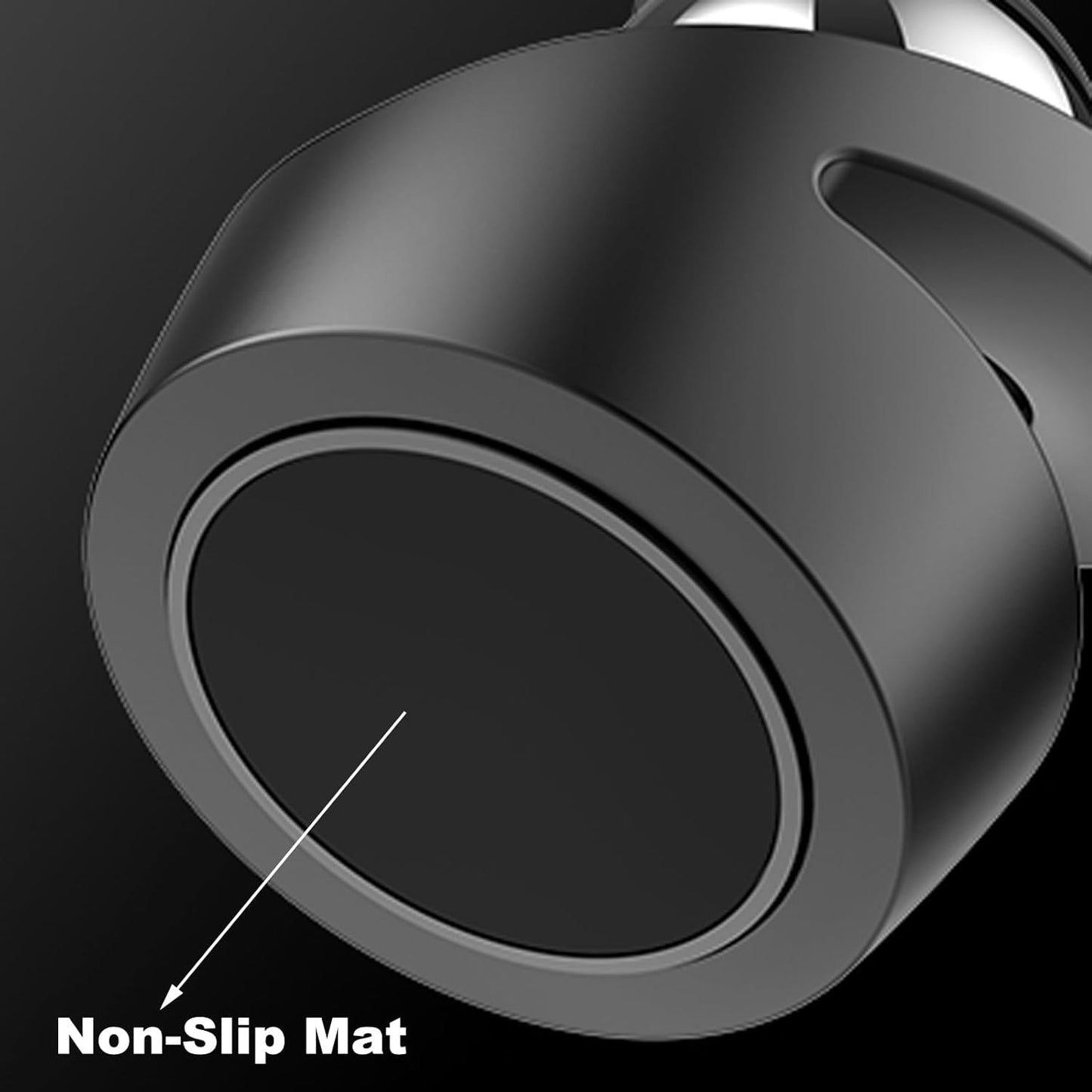 Fidget Toys for Adults, Gravity Defying Kinetic Desk Toy, Metal Fidget Spinner Toy, Balance Desk Toys for Office for Adult for Party Favors, Birthday (Black-Silver Ball)