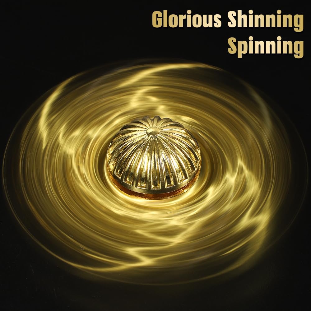 Hammer Fidget Spinners Chain Metal, Gold Fidget Spinner, Fidget Pad, Rainbow Gold Fidgit Spinner Gift for Kids Adults, Fidgets Infinity Cube Blocks Stress Fidgit Toy Set Party Favors