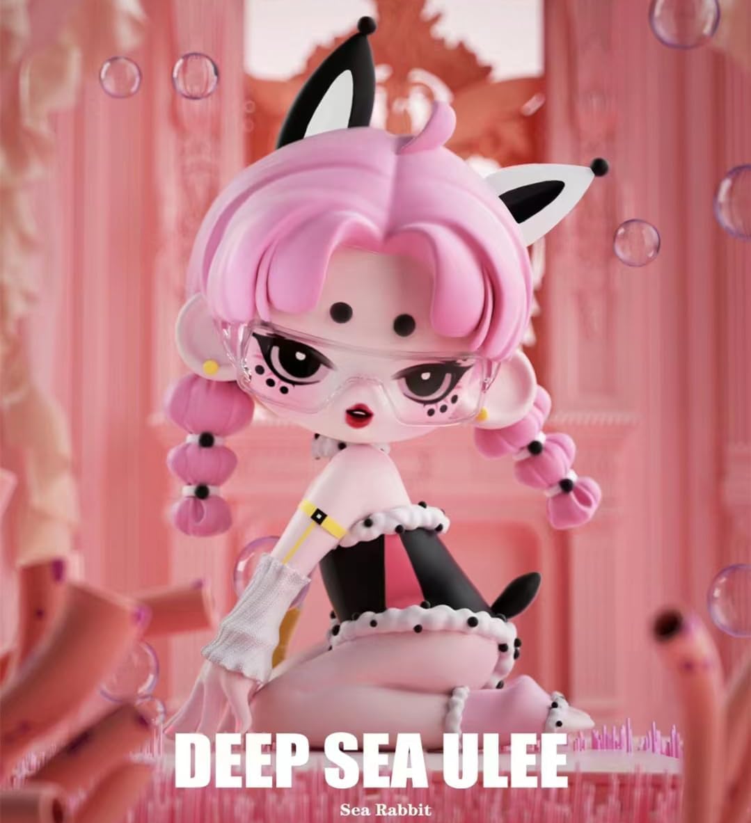 Ulee Deep sea Adventure Blind Box Figures 1PC Random Design Box Toys for Modern Home Birthday Gift Decorations Indoor, Collectible Toy Set for Desk Accessories